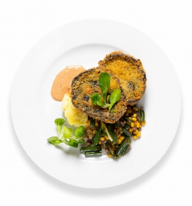 Paniruotas "Portobello" grybas